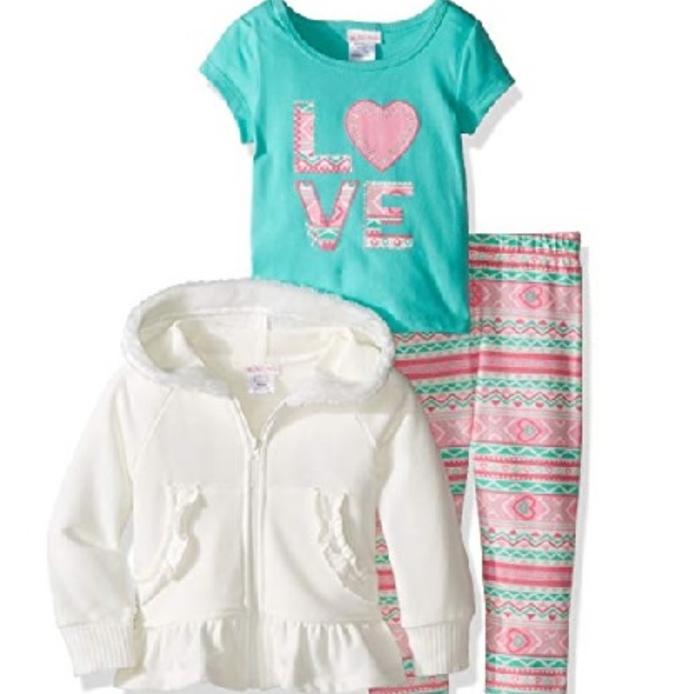 Youngland - hoodie, Tee & leggings 3 Piece Set